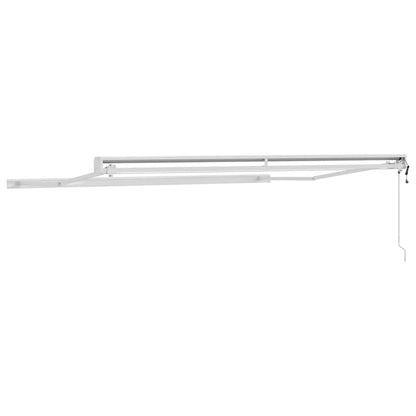 vidaXL Markisenrahmen Weiß 350 x 250 cm Aluminium