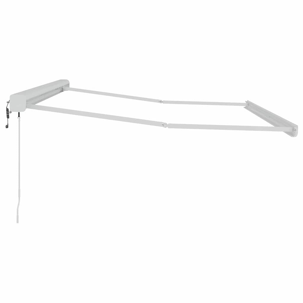 vidaXL Markisenrahmen Weiß 350 x 250 cm Aluminium