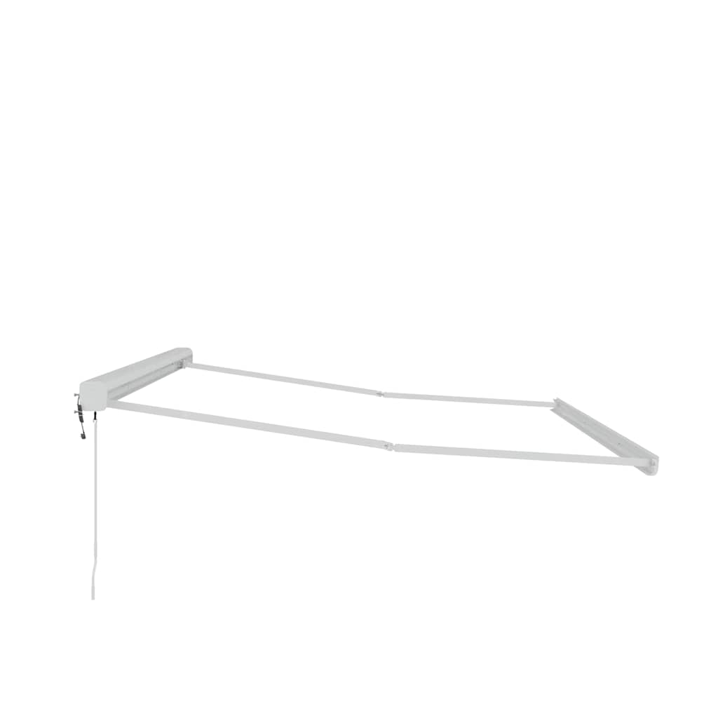 Markisenrahmen Weiß 400 x 300 cm Aluminium