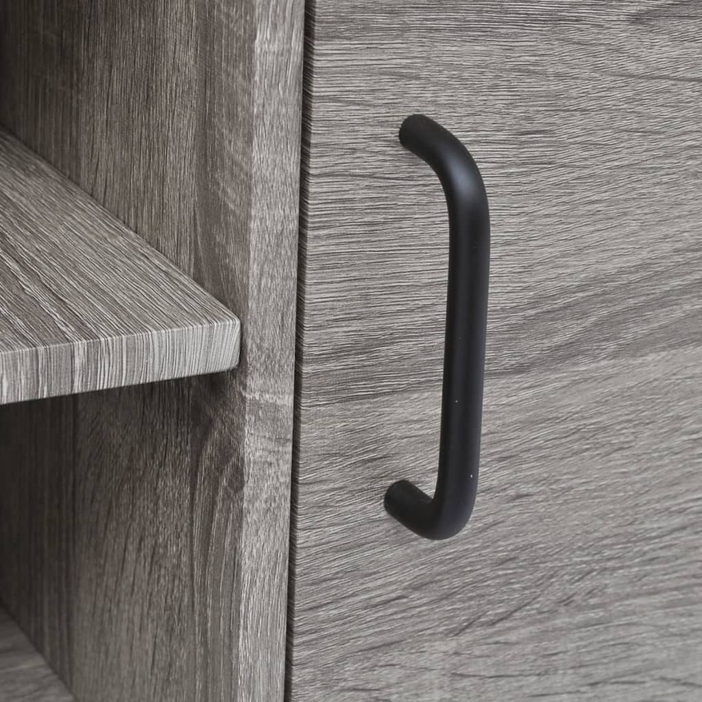 vidaXL Meuble TV Gris 120x40x45 cm Gris