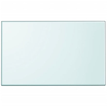 vidaXL Plateau de table en verre trempé rectangulaire 1000x620 mm