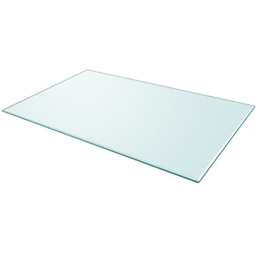 vidaXL Plateau de table en verre trempé rectangulaire 1000x620 mm