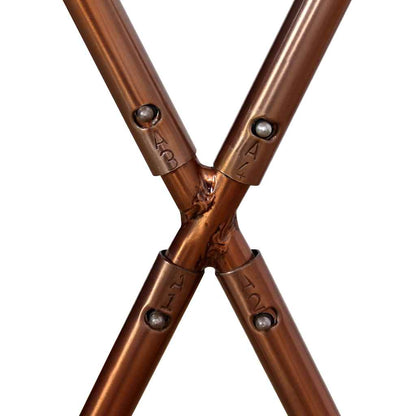 vidaXL Butterfly-Sessel Mehrfarbig Chindi-Stoff
