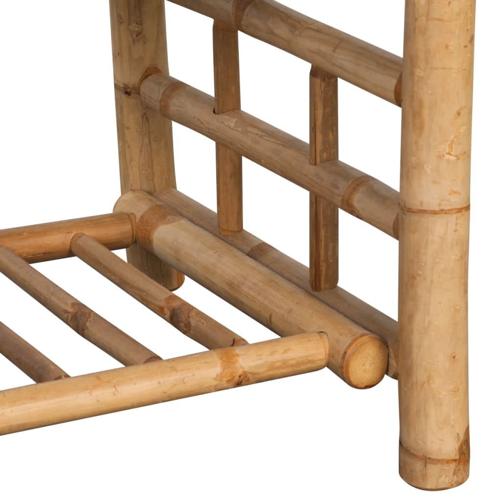 vidaXL Table basse en bambou 90x50x45 cm