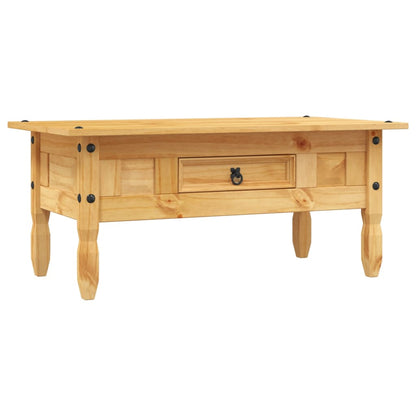 vidaXL Table basse style mexicain en pin 100x55x44 cm