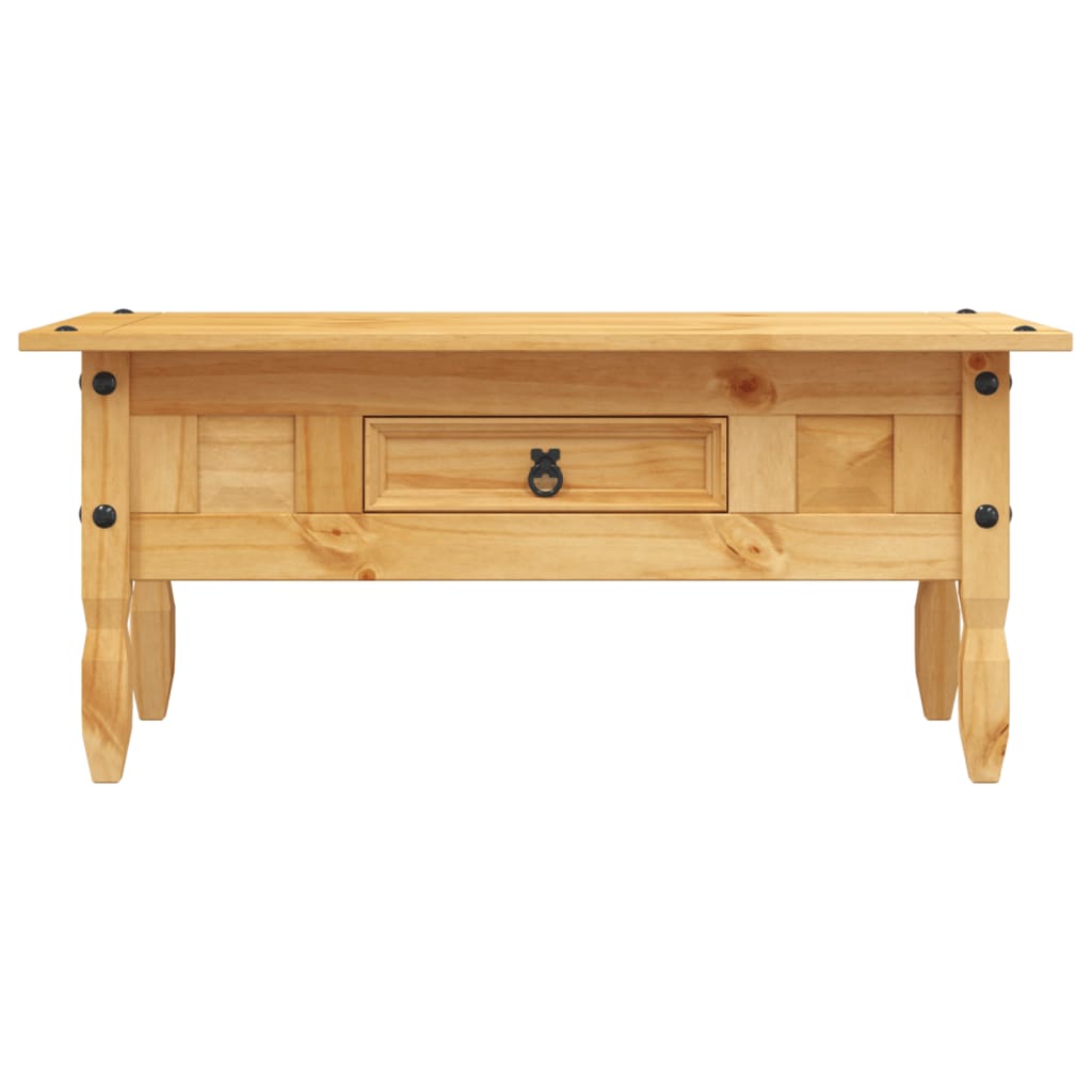 vidaXL Table basse style mexicain en pin 100x55x44 cm