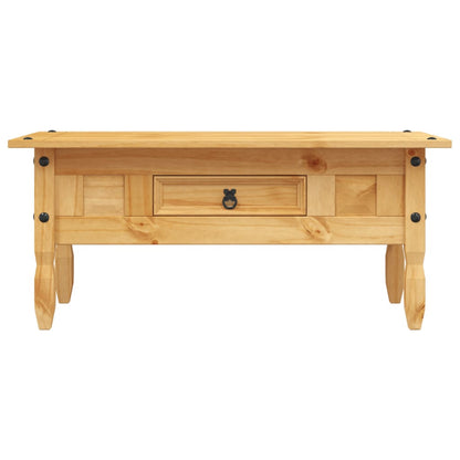 vidaXL Table basse style mexicain en pin 100x55x44 cm