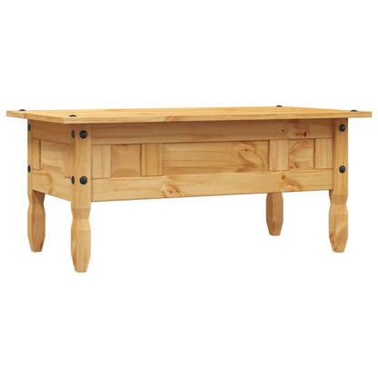 vidaXL Table basse style mexicain en pin 100x55x44 cm