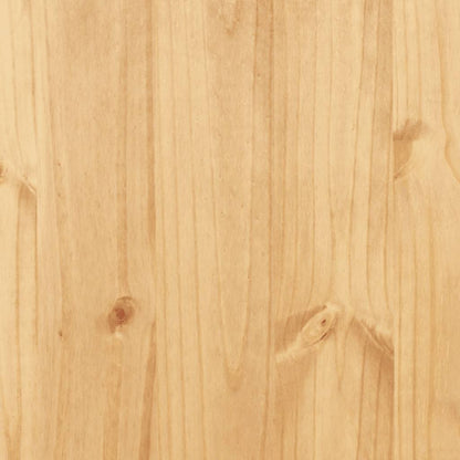 vidaXL TV-Schrank Mexiko-Stil Kiefernholz 91x43x56 cm