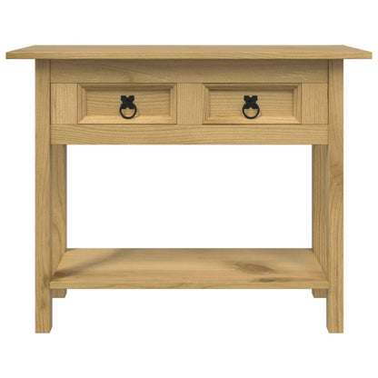 vidaXL Konsolentisch im Mexiko-Stil Kiefer Massiv Corona 93x34,5x73 cm