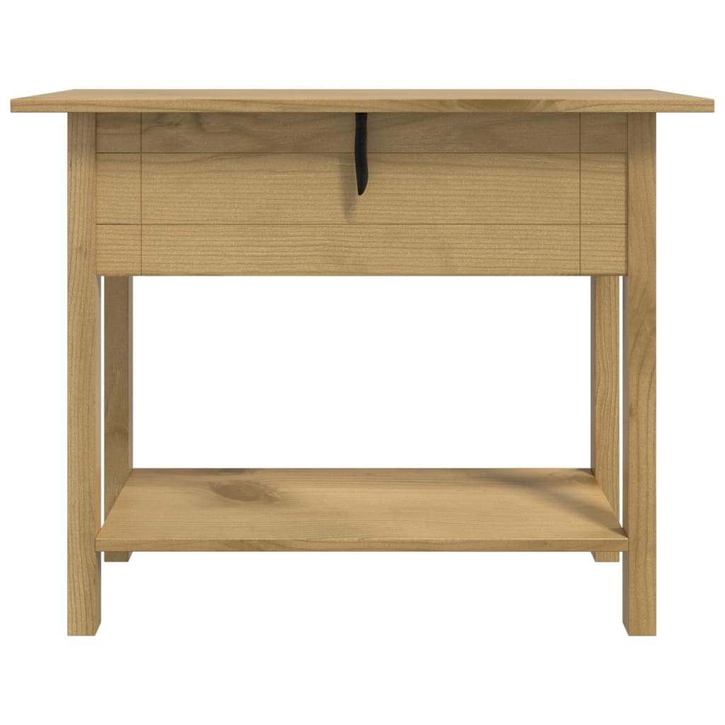 vidaXL Konsolentisch im Mexiko-Stil Kiefer Massiv Corona 93x34,5x73 cm