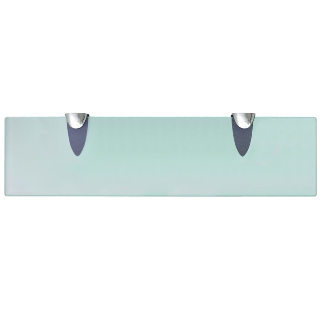 vidaXL Schweberegal Glas 40x10 cm 8 mm