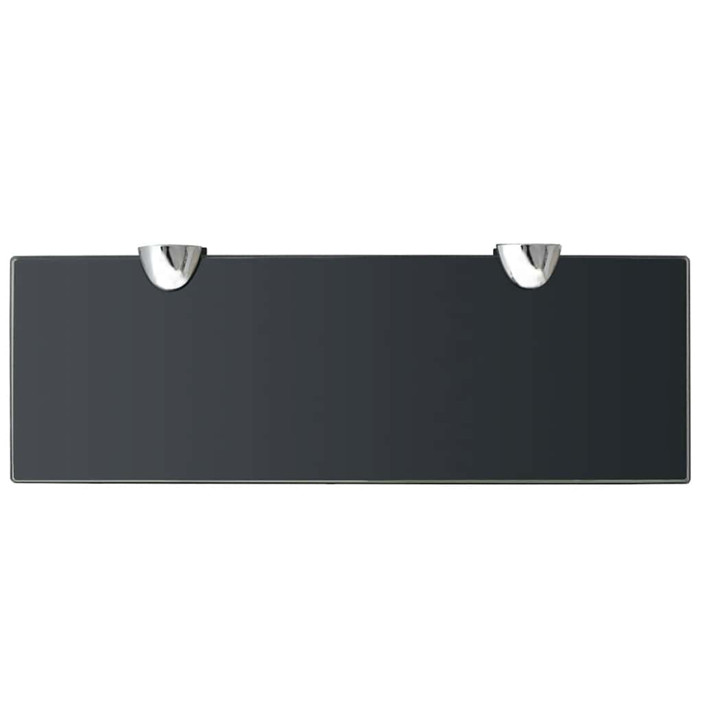 vidaXL Schweberegal Glas 30x10 cm 8 mm