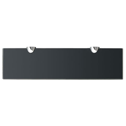 vidaXL Schweberegal Glas 40x10 cm 8 mm