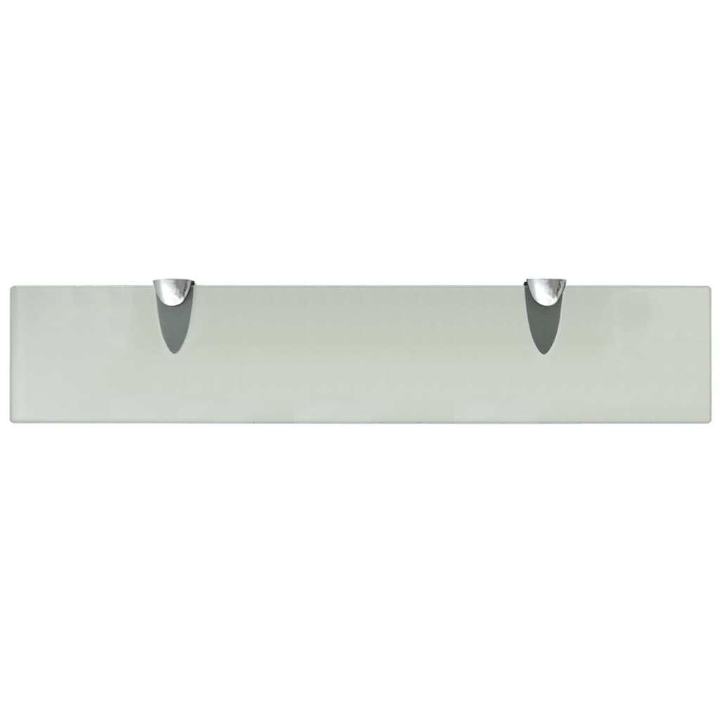 vidaXL Schweberegal Glas 50x10 cm 8 mm