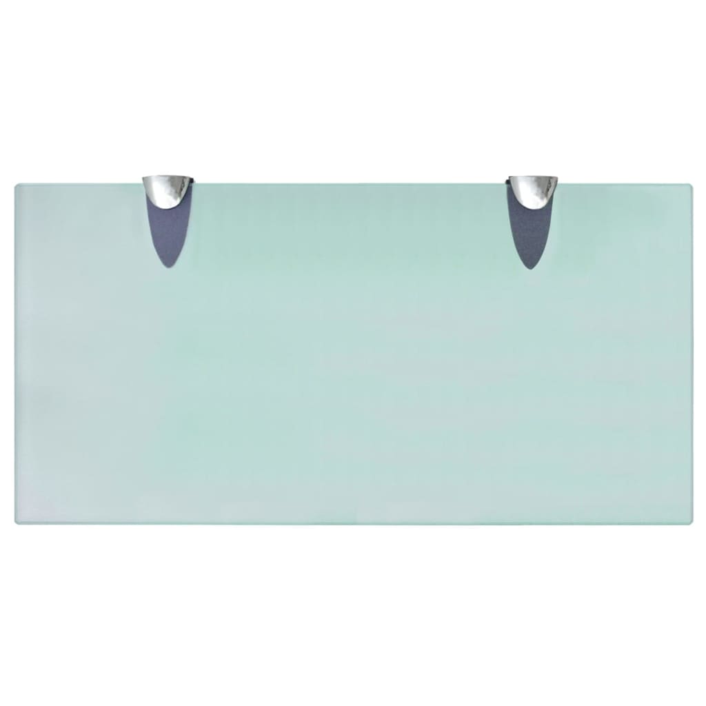 vidaXL Schweberegal Glas 40x20 cm 8 mm