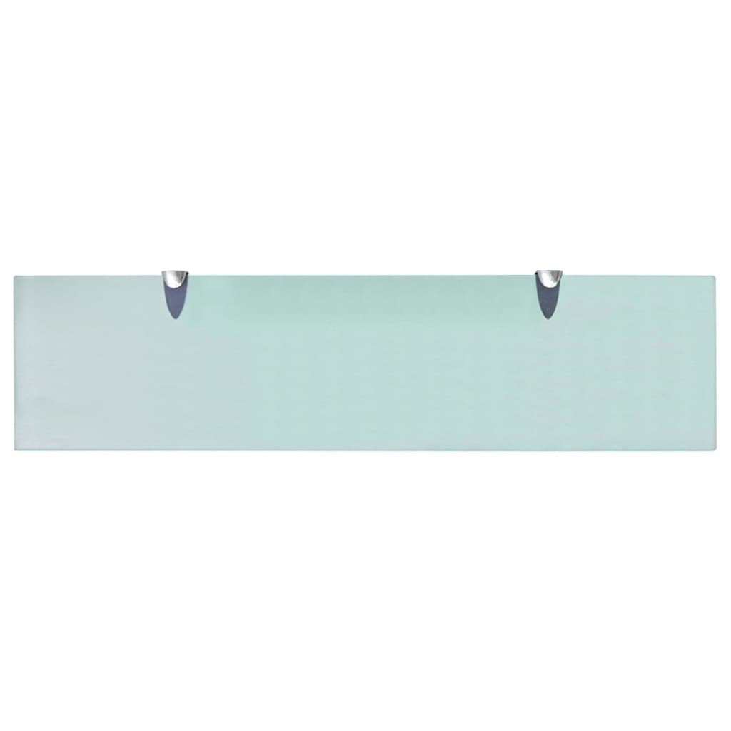 vidaXL Schweberegal Glas 80x20 cm 8 mm