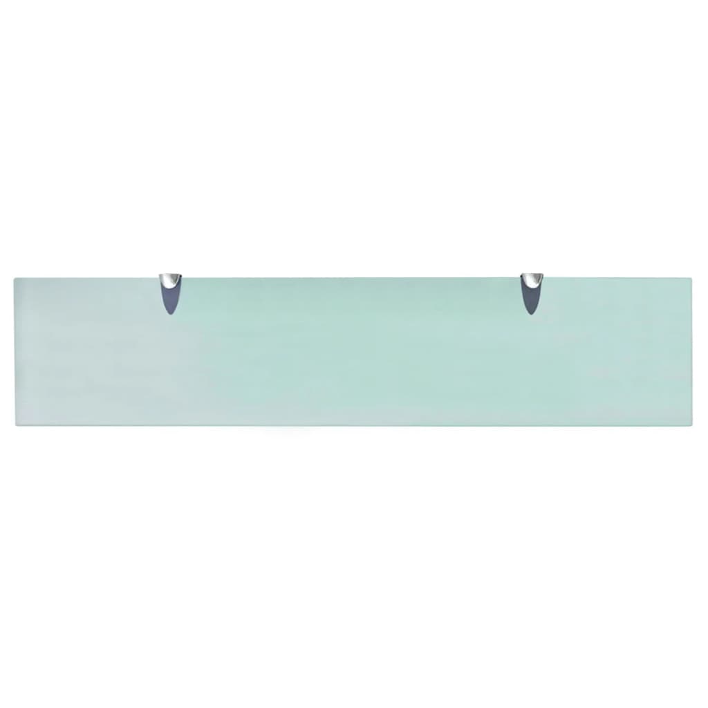vidaXL Schweberegal Glas 90x20 cm 8 mm
