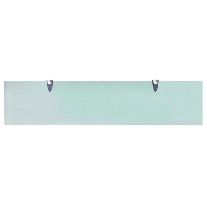 vidaXL Schweberegal Glas 90x20 cm 8 mm