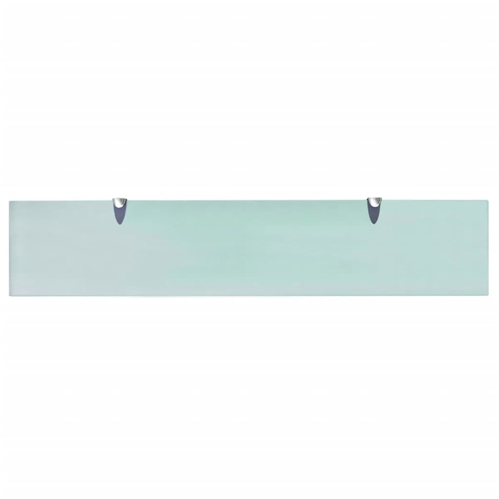 vidaXL Schwebendes Regal Glas 100x20 cm 8 mm