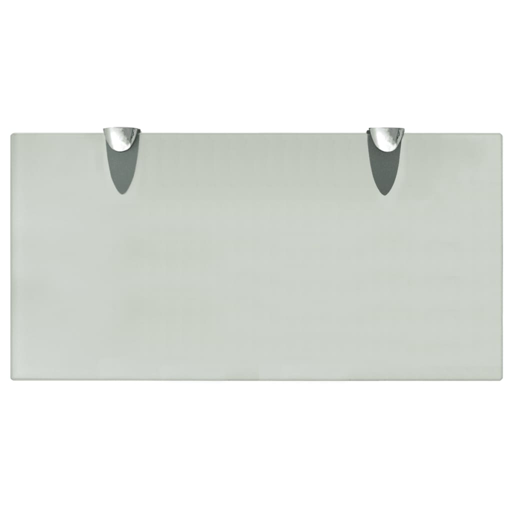 vidaXL Schweberegal Glas 40x20 cm 8 mm