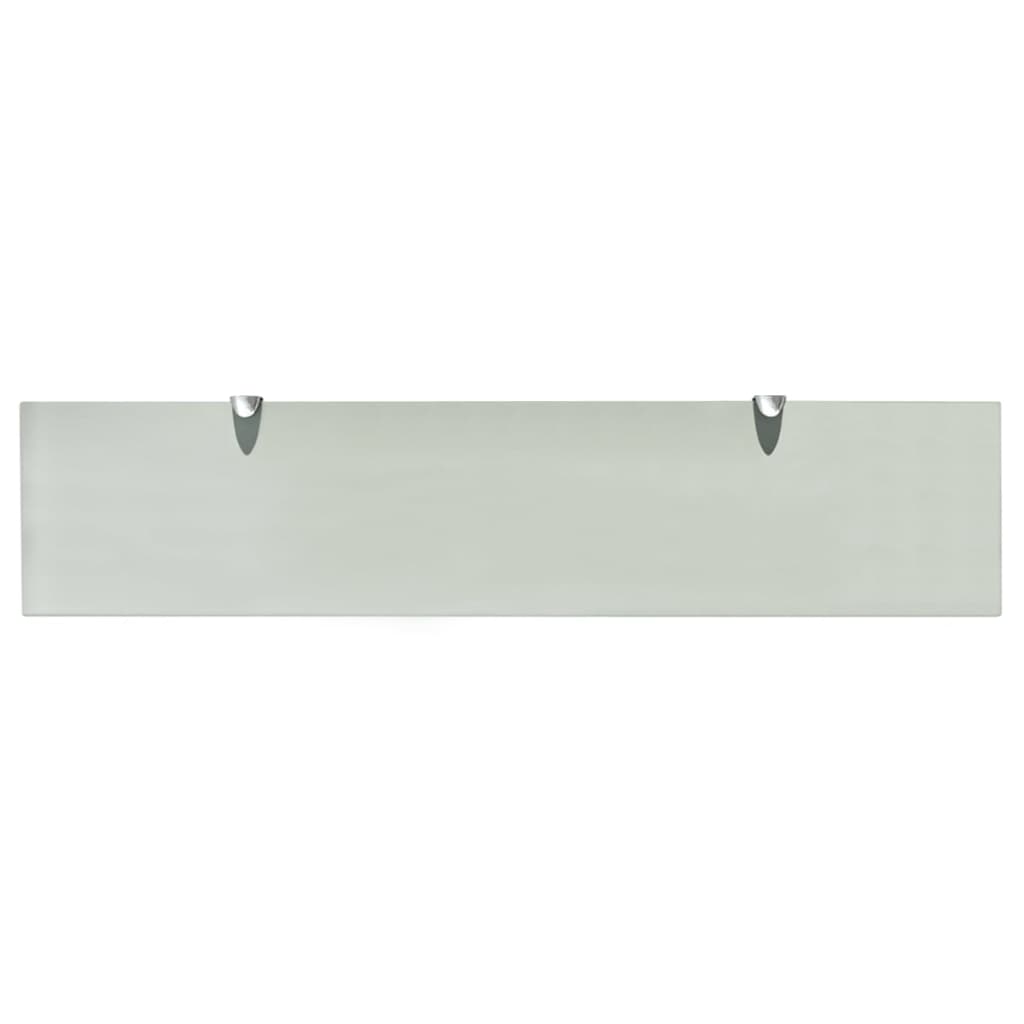 vidaXL Schweberegal Glas 90x20 cm 8 mm