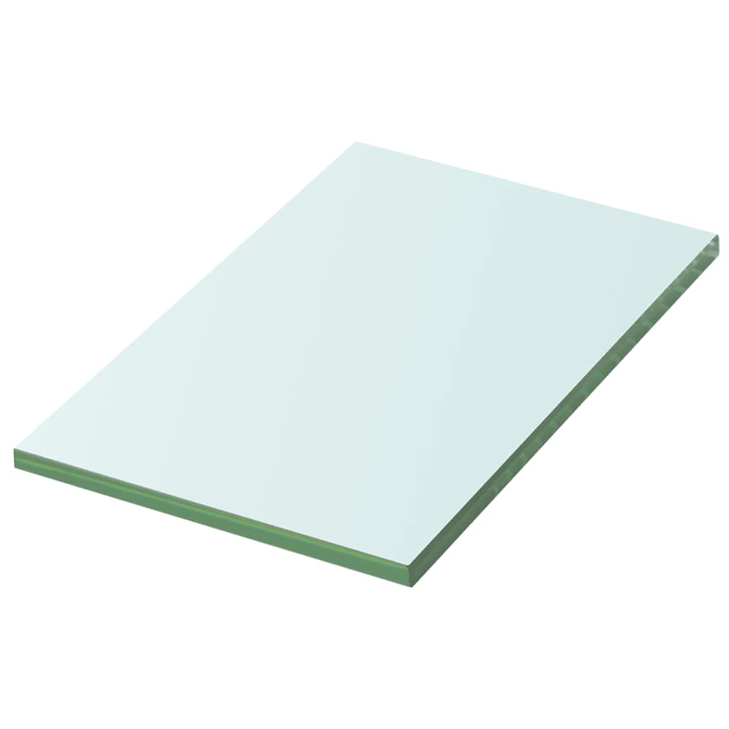 vidaXL Regalboden Glas Transparent 20x12 cm