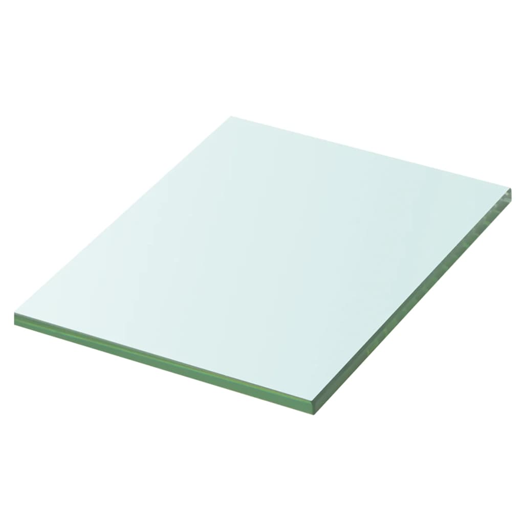 vidaXL Regalboden Glas Transparent 20x15 cm