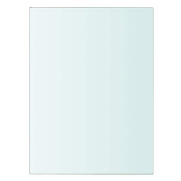 vidaXL Regalboden Glas Transparent 20x15 cm