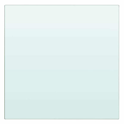 vidaXL Regalboden Glas Transparent 20x20 cm