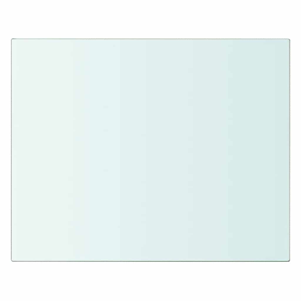 vidaXL Regalboden Glas Transparent 20x25 cm