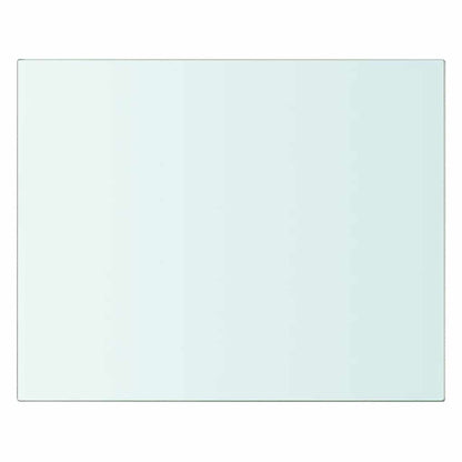 vidaXL Regalboden Glas Transparent 20x25 cm