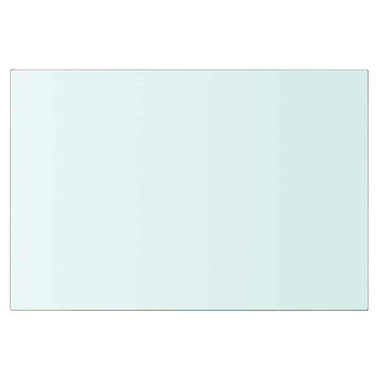 vidaXL Regalboden Glas Transparent 20x30 cm