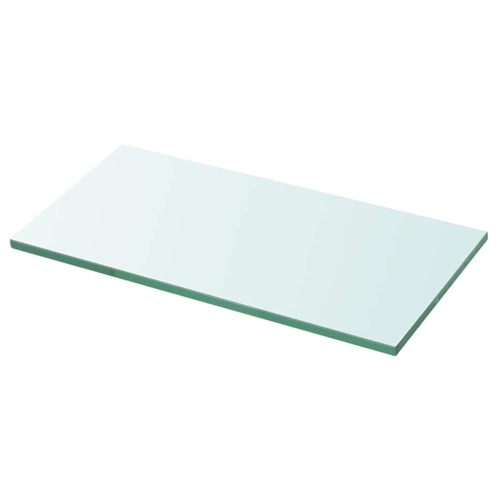 vidaXL Étagère en verre transparent 30x12 cm