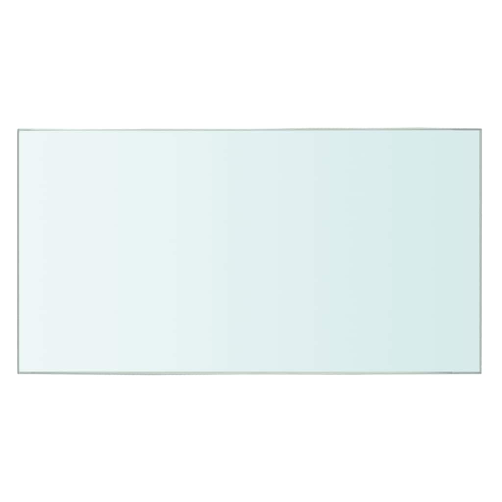 vidaXL Étagère en verre transparent 30x12 cm