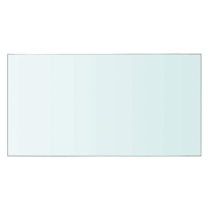 vidaXL Étagère en verre transparent 30x12 cm