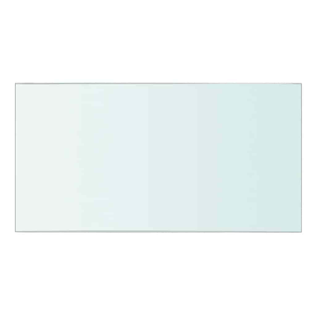 vidaXL Regalboden Glas Transparent 30x15 cm