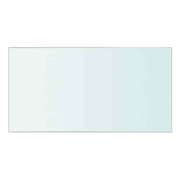 vidaXL Regalboden Glas Transparent 30x15 cm