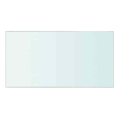vidaXL Regalboden Glas Transparent 30x15 cm
