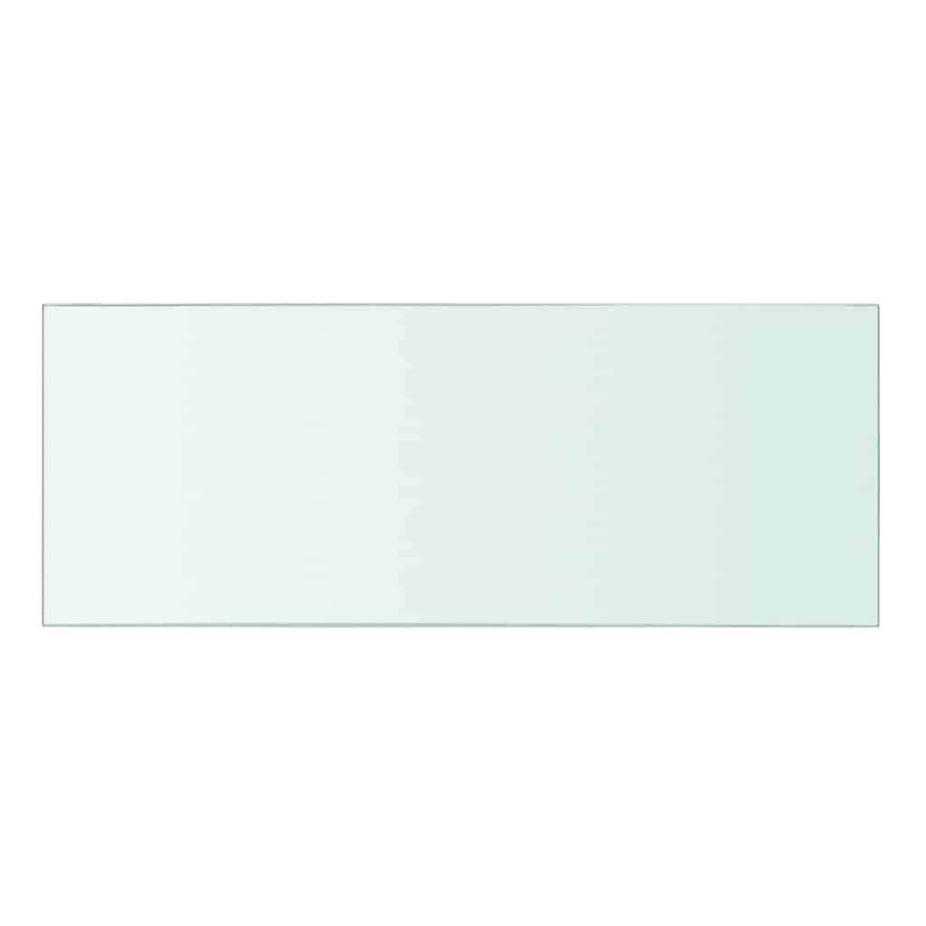vidaXL Regalboden Glas Transparent 40x15 cm