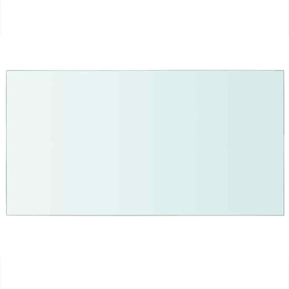 vidaXL Regalboden Glas Transparent 40 cm x 25 cm