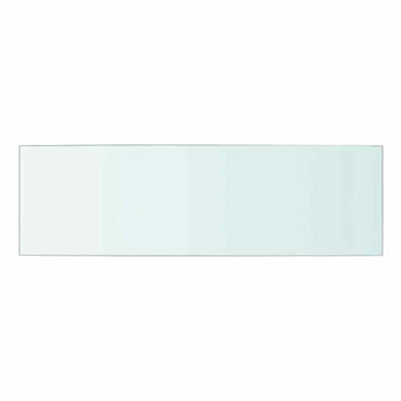 vidaXL Regalboden Glas Transparent 50x15 cm