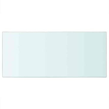 vidaXL Regalboden Glas Transparent 50x25 cm