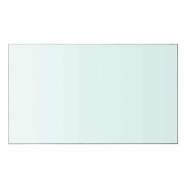 vidaXL Regalboden Glas Transparent 50 cm x 30 cm