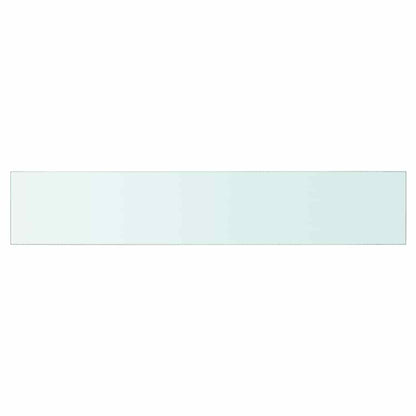 vidaXL Étagère en Verre Transparent 70x12 cm