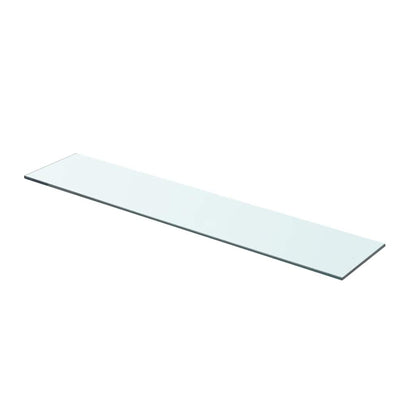 vidaXL Étagère en verre transparent 70x15 cm