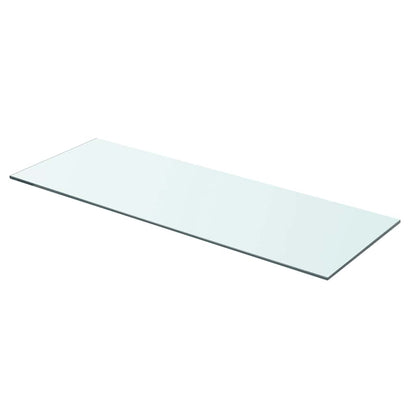 vidaXL Étagère en verre transparent 70x25 cm