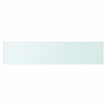 vidaXL Regalboden Glas Transparent 90x20 cm