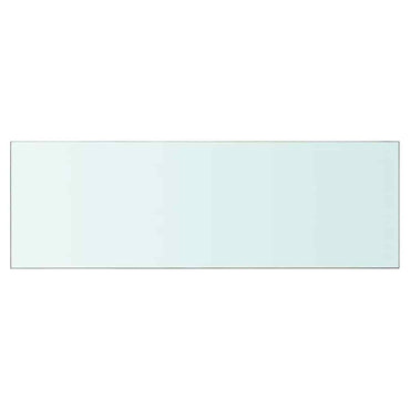 vidaXL Regalboden Glas Transparent 90x30 cm