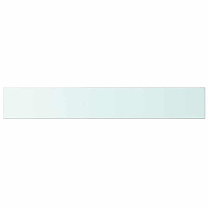 vidaXL Regalboden Glas Transparent 100x15 cm
